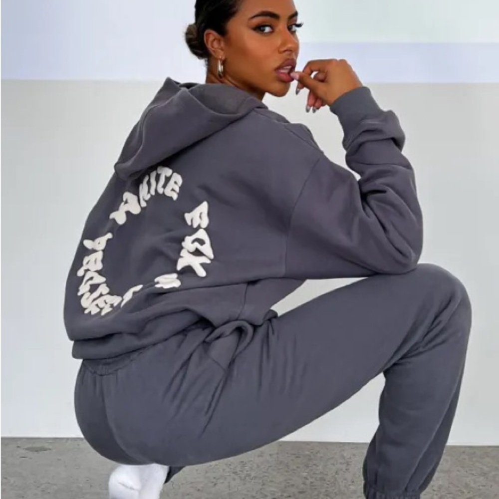 White Fox Project 5 Grey Sweatpants. Size S